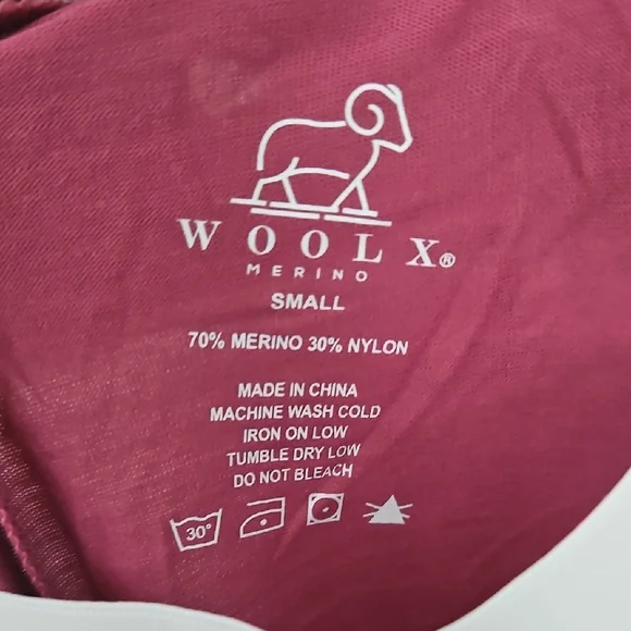 NWT Merino Wool Lounge Pants / Pajama bottoms Size Small - Picture 3 of 5